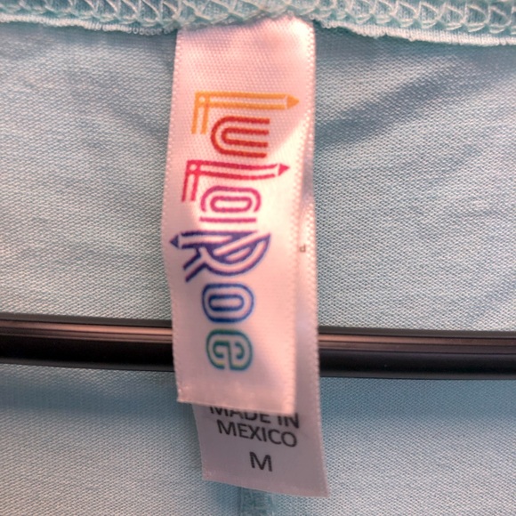 LuLaRoe Perfect T. Medium, light blue. - Picture 4 of 7
